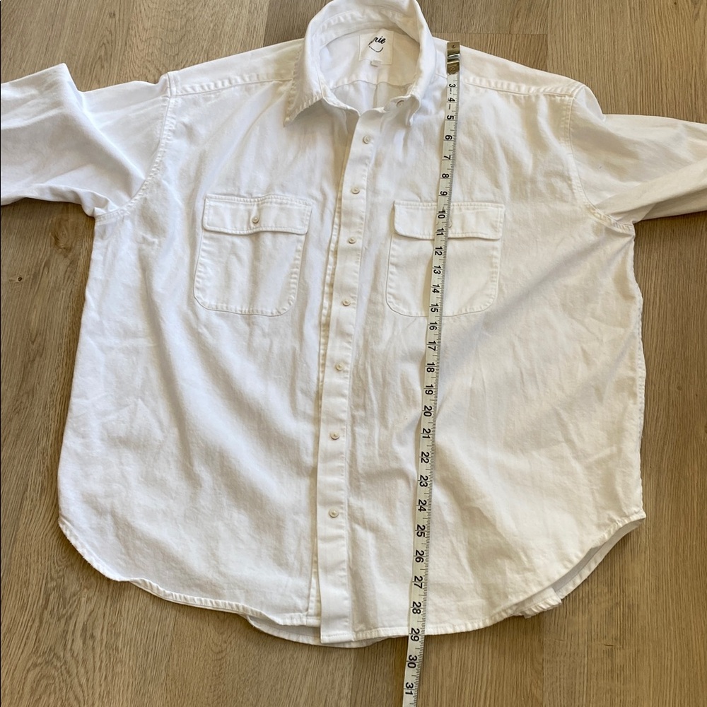 Aerie Relaxed Fit Casual Button Down Shirt - Picture 9 of 9